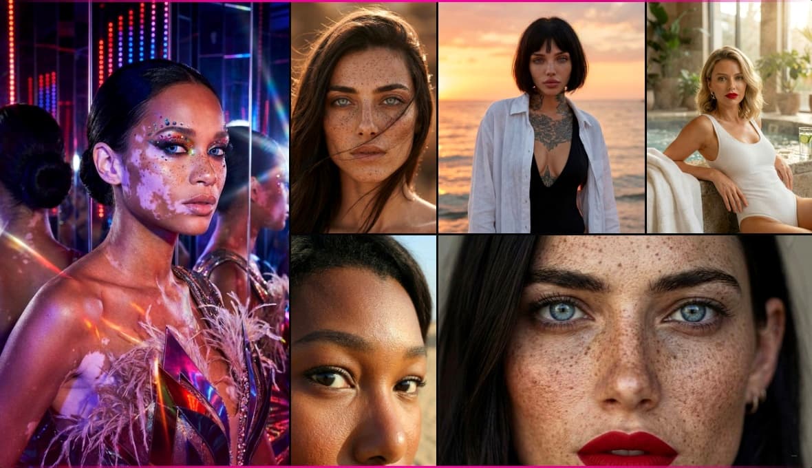 Mood Dark Electric — avatar AI stile neon colorato